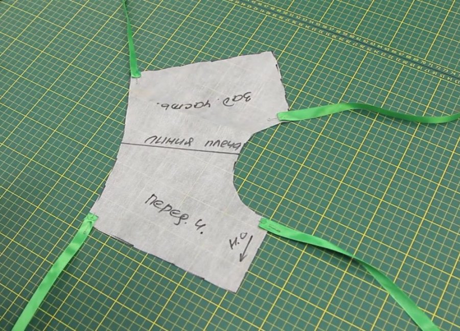 Изготовление бесшовной плечевой накладки: шаг 5