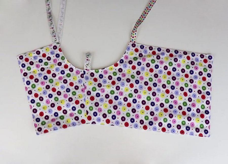 Пошив плечевой накладки с сантиметровой лентой: шаг 11