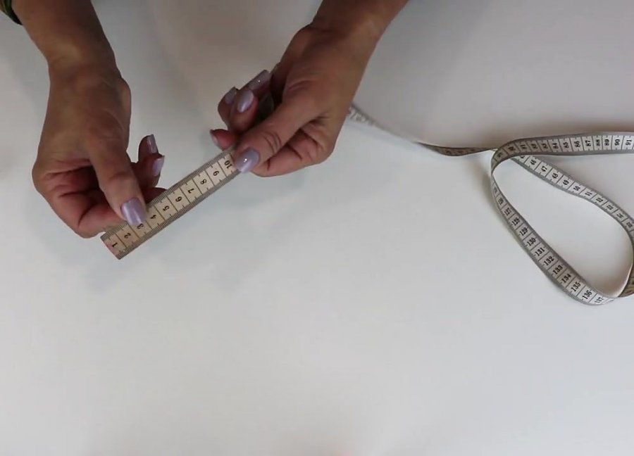 Пошив плечевой накладки с сантиметровой лентой: шаг 12