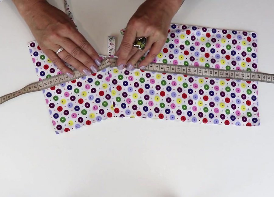 Пошив плечевой накладки с сантиметровой лентой: шаг 13