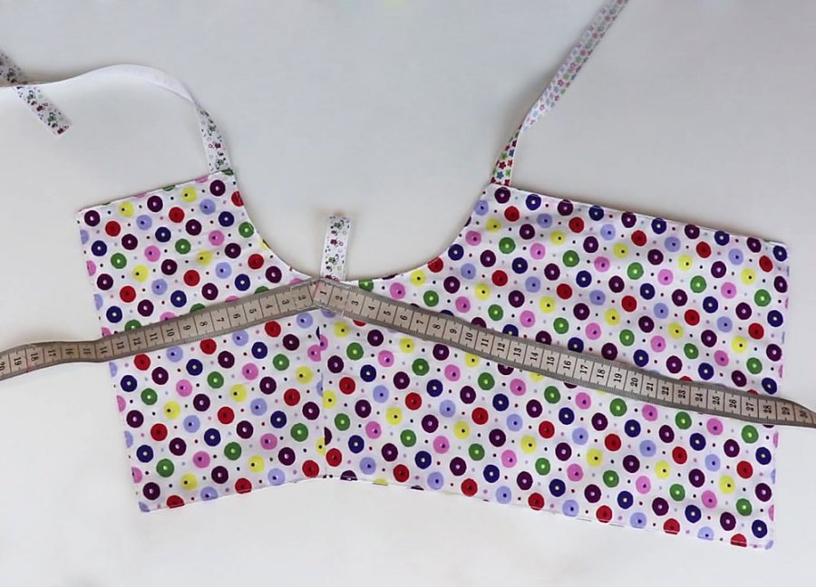 Пошив плечевой накладки с сантиметровой лентой: шаг 14