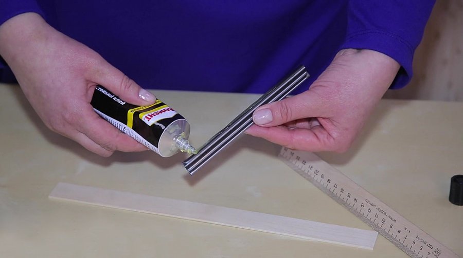 Изготовление угловой линейки: шаг 6 Изготовление угловой линейки: шаг 6