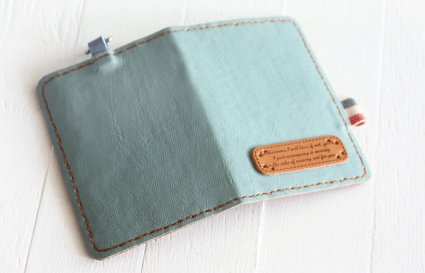 Картхолдер из галантерейной кожи: фото 1