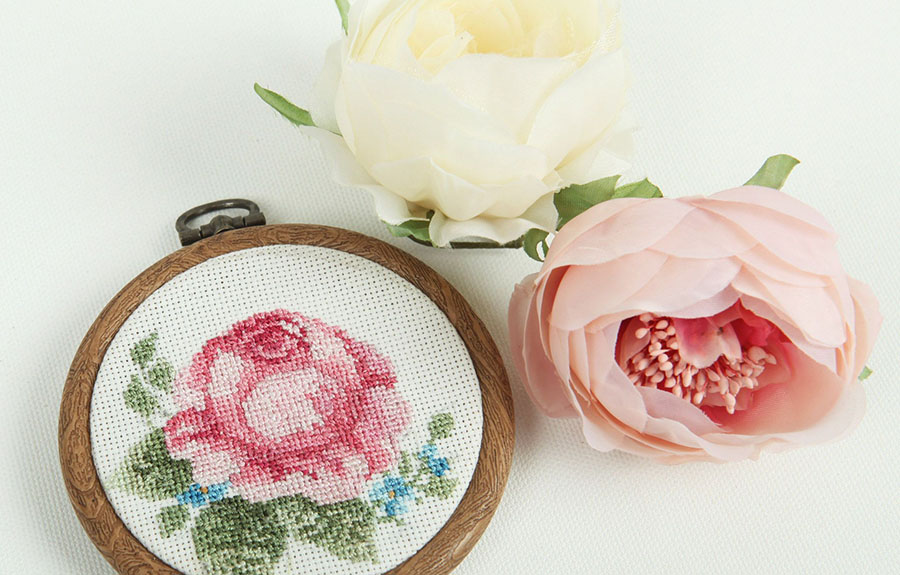 Как начать и завершить вышивание