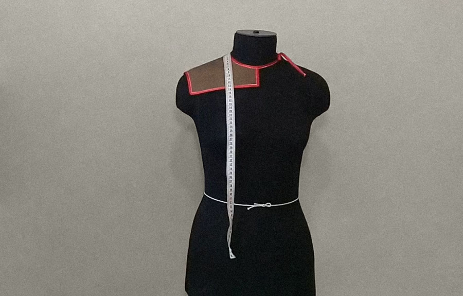 Плечевая накладка для снятия мерок