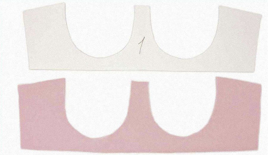 Пошив бюстгальтера брасьер: шаг 2