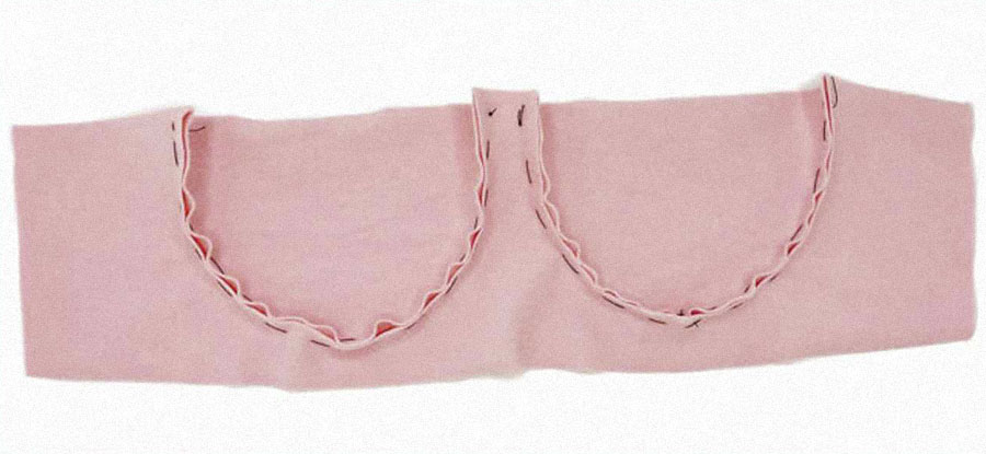 Пошив бюстгальтера брасьер: шаг 4