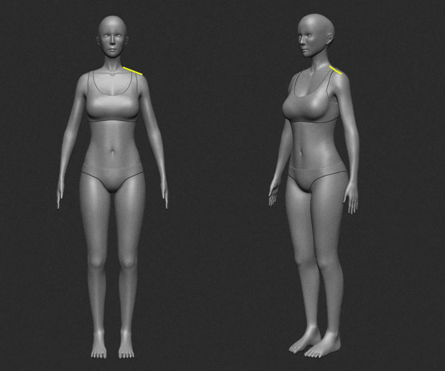 Ширина плеча Ширина плеча