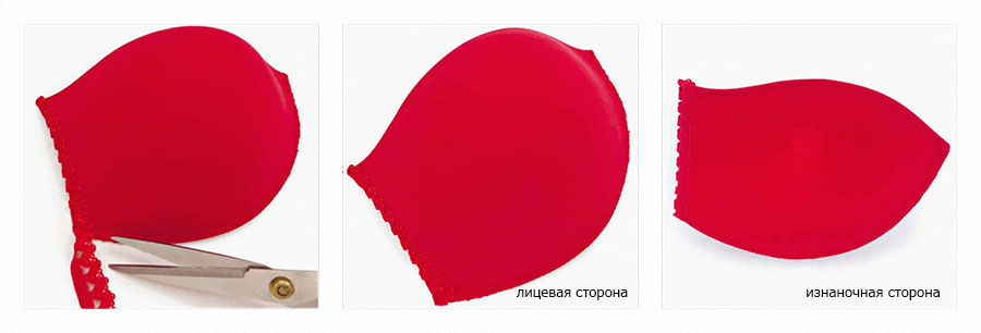 Пошив бюстгальтера пуш-ап: шаг 1