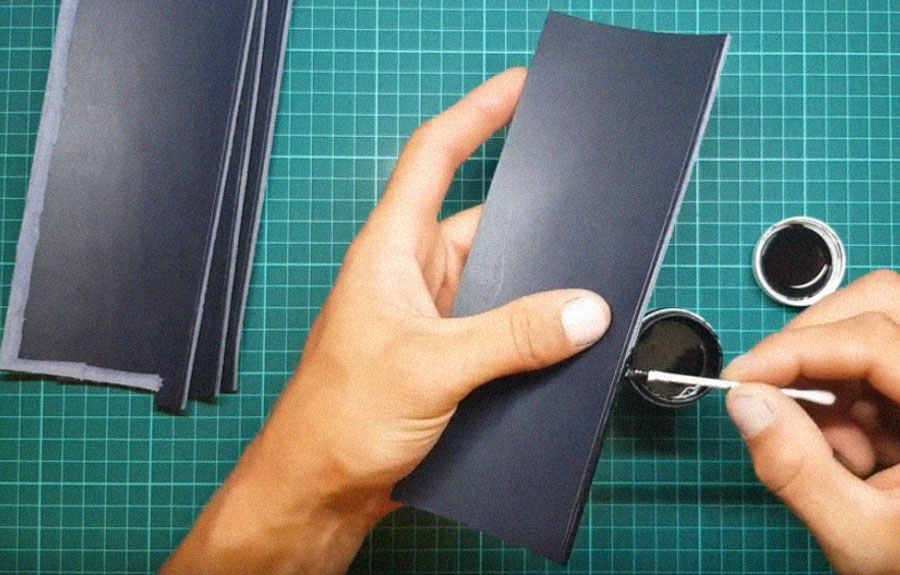 Приёмы при работе с кожей