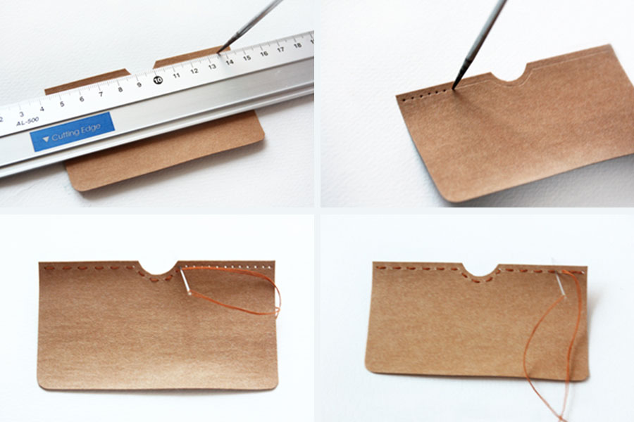 Картхолдер из галантерейной кожи: шаг 3