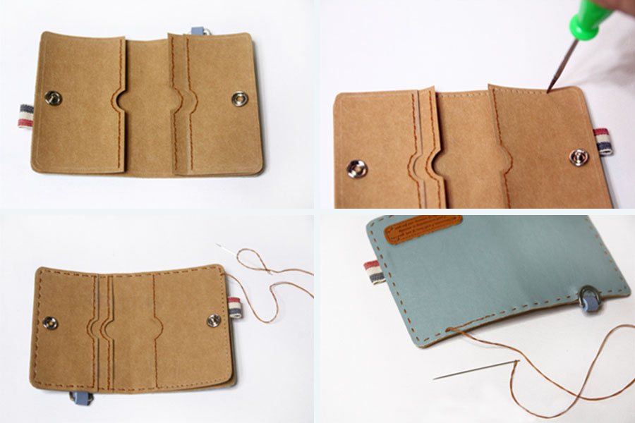 Картхолдер из галантерейной кожи: шаг 5