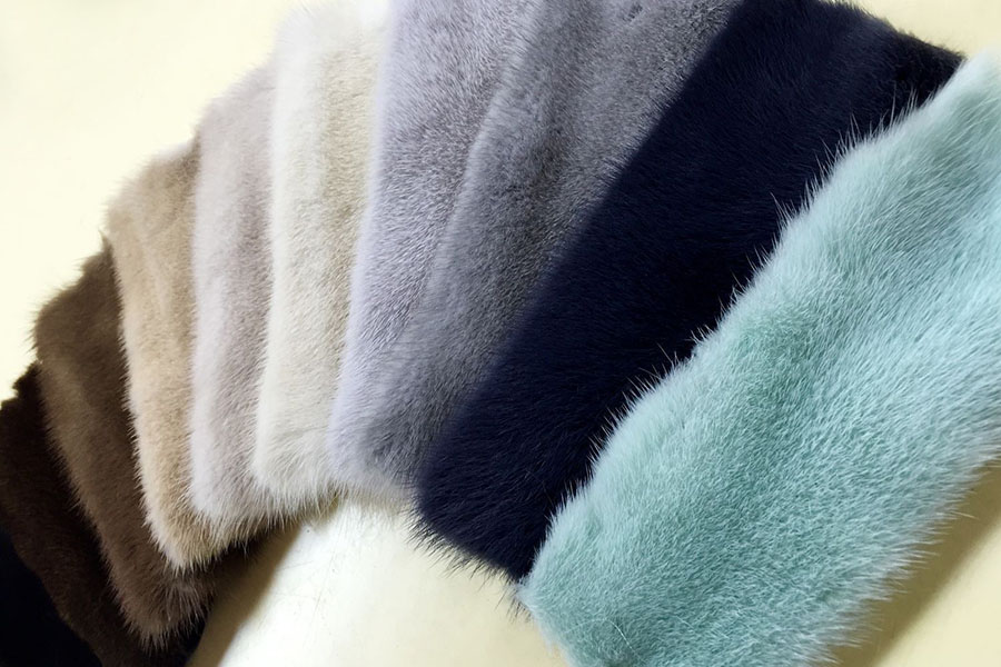 Окрашивание натурального меха